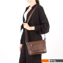 Женские и мужские сумки Poshete 827-3641D-BRW (коричневый)