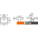 Умывальники Roca The Gap A327476000 + А337471000