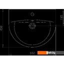 Умывальники Santeri Виктория 56x45 [1.3111.6.S00.11B.0]