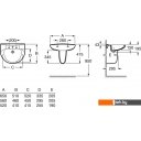 Пьедесталы для умывальников Roca Victoria 33739200Y
