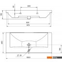 Умывальники Santek Миранда 100 1.WH30.2.249