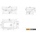 Умывальники CeraStyle Noura VB004H52U00