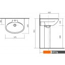 Умывальники Sanita Самарский 57.5x44.5