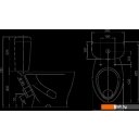 Унитазы Santeri Воротынский белый крап (1.P401.7.S01.00B.F)