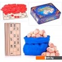 Настольные игры Десятое королевство Русское лото в жестяной коробке Синий ларец 01780
