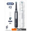 Электрические зубные щетки и ирригаторы Oral-B iO Series 4 Duo (черный/белый)