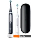 Электрические зубные щетки и ирригаторы Oral-B iO Series 4 Duo (черный/белый)