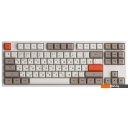 Клавиатуры Akko 5087S White (Akko Cream Yellow V3)