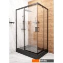 Душевые кабины Метакам Universal Pro Black 120x80 KKS_014548 (прозрачное стекло) Душевые кабины Метакам Universal Pro Black 120x80 KKS_014548 (прозрачное стекло)