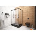 Душевые кабины Метакам Universal Pro Black 120x80 KKS_014548 (прозрачное стекло)