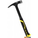 Строительный, слесарный, монтажный инструмент Berger Гвоздодер цельнокованый 450г BG1527 (магнит, 2-компонентная рукоятка)