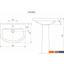 Умывальники Rosa Стандарт 56