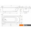 Ванны VagnerPlast Kasandra 175x70