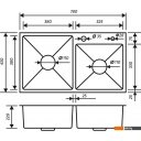 Кухонные мойки РМС MR-7843