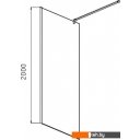 Душевые кабины Aquatek 90x200 AQNAR6310-90 (хром/прозрачное стекло)