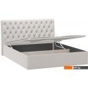 Кровати Трия Скарлет универсальная тип 1 с ПМ 160x200 (велюр бежевый)