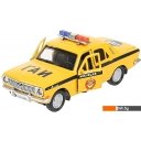 Игрушечный транспорт Технопарк ГАЗ-2401 Волга ДПС 2401-12SLPOL-YE