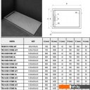 Душевые поддоны WeltWasser TRS 10090 Stone-WT 100x90