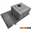 Кухонные мойки Stellar Decor S6550NB-L-D (нано черный)