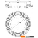 Комплектующие для унитазов, писсуаров, биде IDDIS F012400-0004