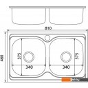 Кухонные мойки Mixline 532312 (полированная, 0.8 мм) Кухонные мойки Mixline 532312 (полированная, 0.8 мм)