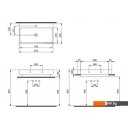 Умывальники Berges Wasserhaus Strati 80x48.5 182007