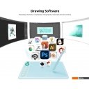 Графические планшеты Parblo Intangbo X7 (голубой)