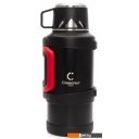 Термосы, термокружки и многоразовые стаканы Следопыт Dakar PF-TM-27 1.5л (черный)