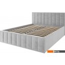 Кровати ДСВ Лана 1.6 с ПМ 160x200 (серый софт)