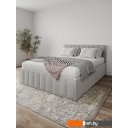 Кровати ДСВ Лана 1.6 с ПМ 160x200 (серый софт)