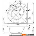 Ванны VagnerPlast Plejada 150x150