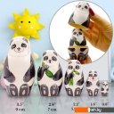 Развивающие игрушки Брестская Фабрика Сувениров Медведь панда (набор 5 шт)