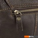 Женские и мужские сумки Poshete 196-1260-6-DBW (коричневый)