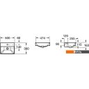 Умывальники Roca Oleta 50 73274C300Y (белый)