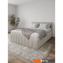 Кровати ДСВ Лана 1.6 с ПМ 160x200 (бежевый софт)