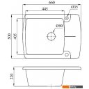Кухонные мойки БелЭворс Flexi L + смеситель W4998-3-22 (черный)
