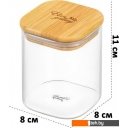 Посуда для хранения продуктов Elan Gallery Crystal glass 360094