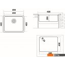 Кухонные мойки Ukinox Лофт LOB450.400-GT10P