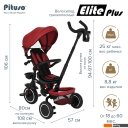 Детские велосипеды Pituso Elite Plus (темно-красный)