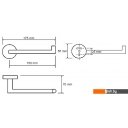 Аксессуары для ванной и туалета Bemeta Omega 104212032L