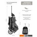 Детские коляски и аксессуары Indigo Onyx (серый)