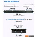 Сушилки для белья Comfort Alumin Потолочная 5 прутьев Black Style Telescop 100-180 см (алюминий)