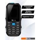 Мобильные телефоны Olmio X04 (черный/голубой)