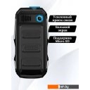 Мобильные телефоны Olmio X04 (черный/голубой)