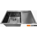 Кухонные мойки Stellar Decor S7850NB-L-D (нано черный)