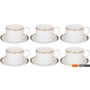Кружки, чашки, стаканы для горячих напитков Lefard Crown 590-456 (золото)