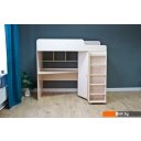 Кровати Красная звезда Р440 Капризун 5 со шкафом 180x80 (дуб млечный)