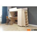 Кровати Красная звезда Р440 Капризун 5 со шкафом 180x80 (дуб млечный)