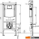 Инсталляции для унитазов, раковин, биде и писсуаров Villeroy & Boch ViConnect 922461