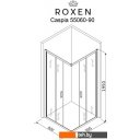 Душевые кабины Roxen Caspia 55060-90C 90х90 (матовое стекло/хром)